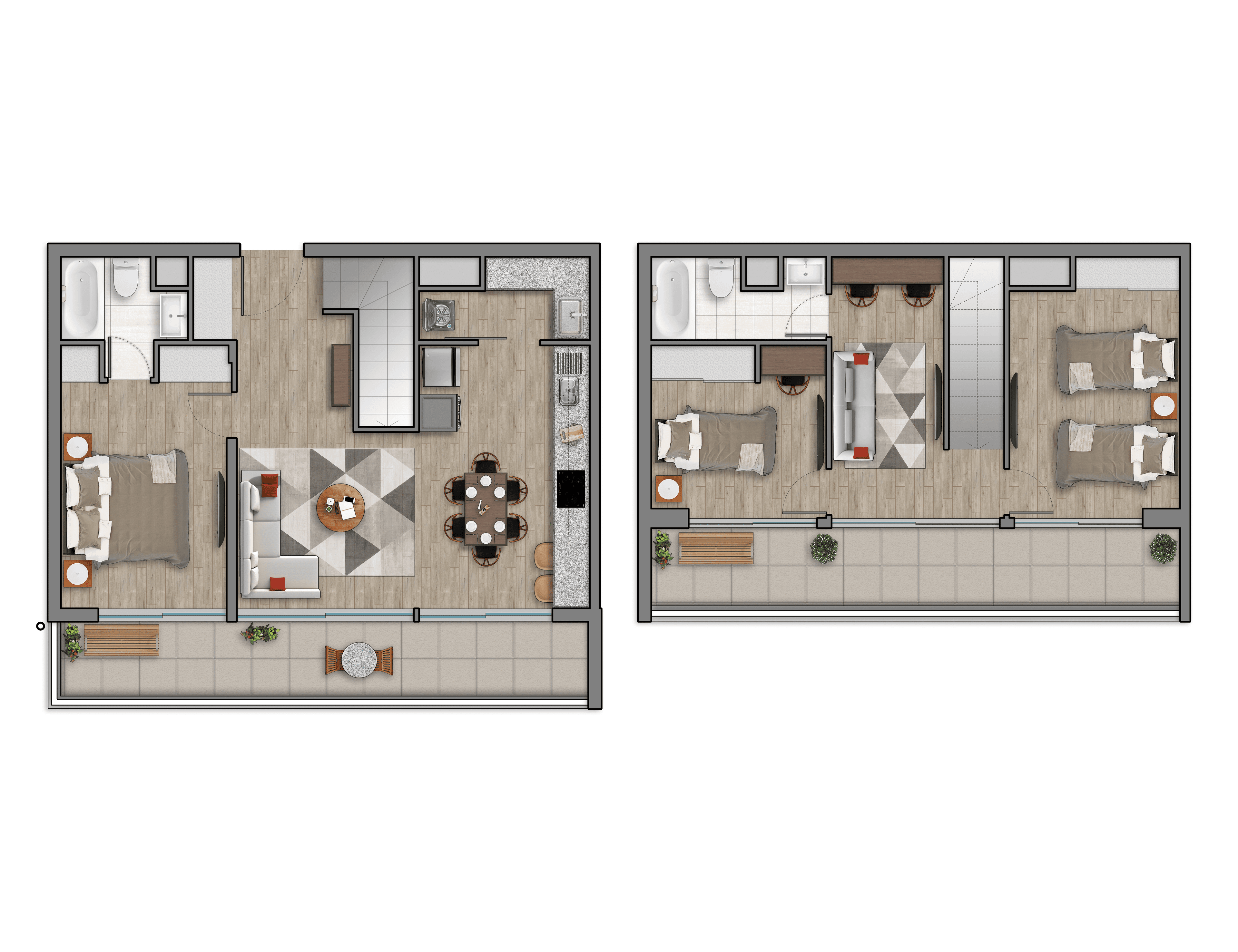 ⭐ Terraza Vivaceta — Depto N° 204, Av. Fermín Vivaceta 2648 · Inversión Inmobiliaria