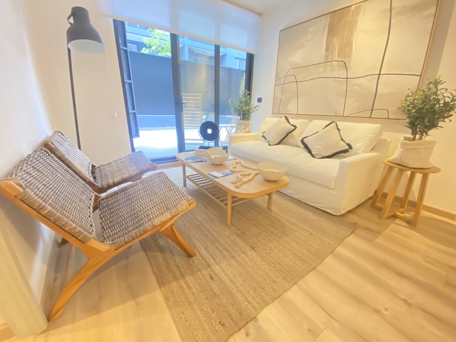 Departamento 2D 2B con Patio — Edificio Lux, Ñuñoa