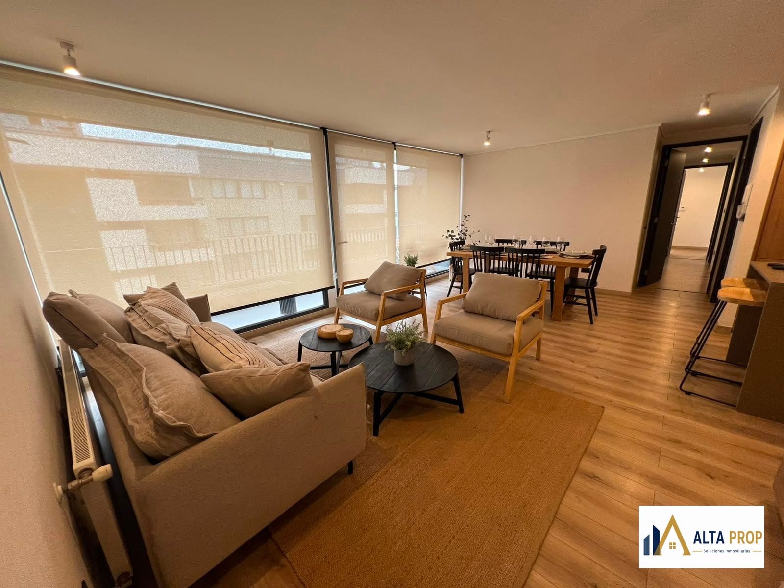 Depto Nuevo 3D 2B 115m² Piloto — Luminus, Providencia