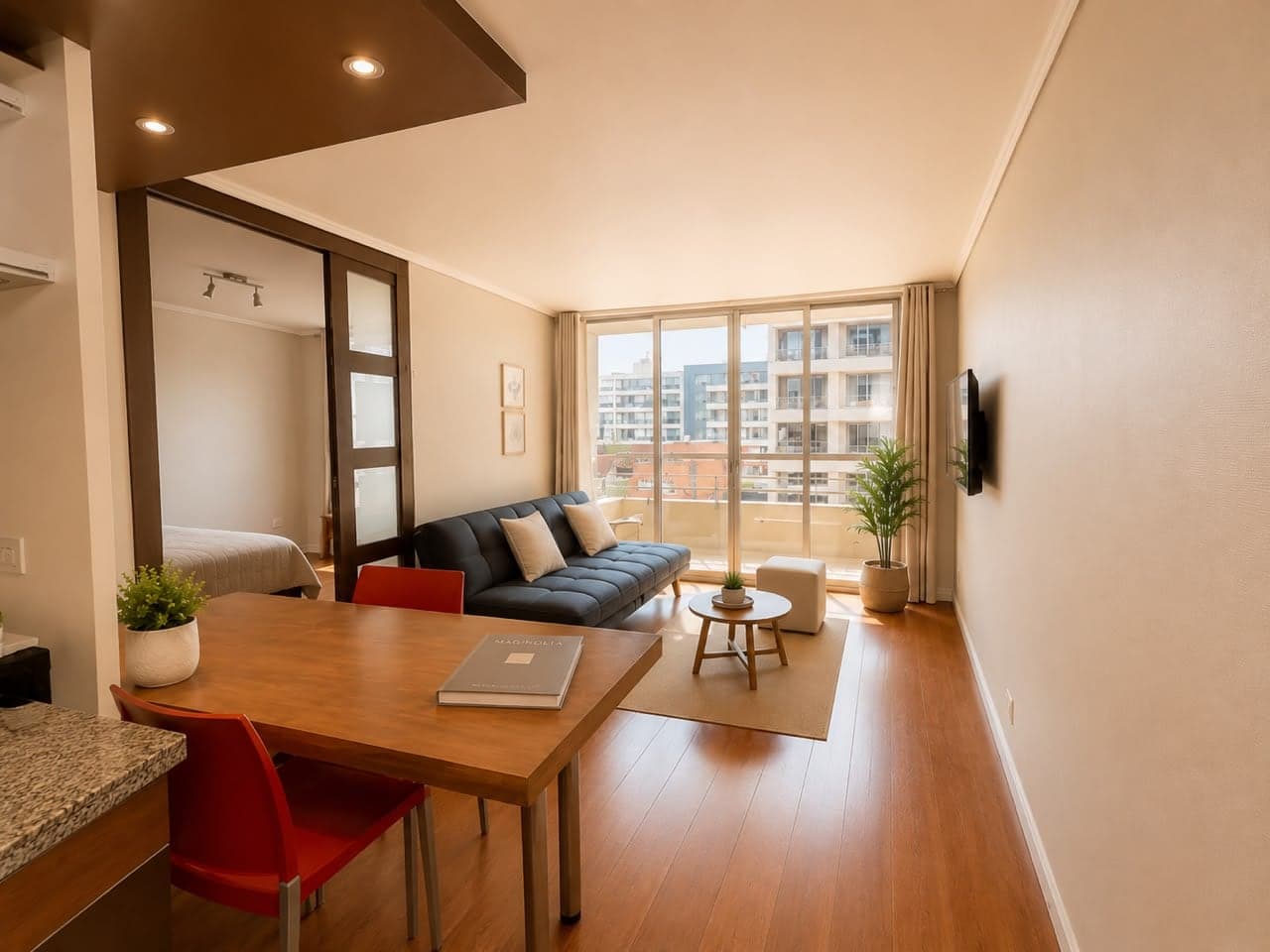 Depto 605 1D/1B con terraza · Lira 526, Santiago Centro